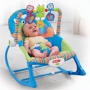 tiibaby Infant to Toddler Rocker with Music &amp; Vibration
