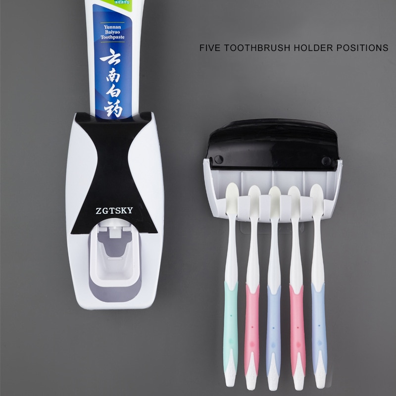 Toothbrush holder for bathroom