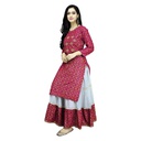 High Quality Printed Readymade Skirt &amp; Unstitched Kameez for Woman