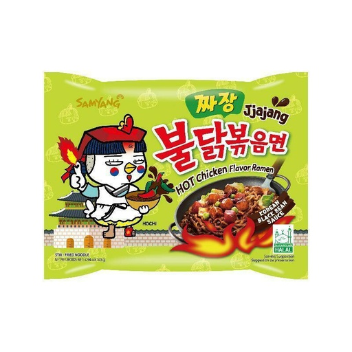 [A-1001] Samyang Hot Chicken Ramen Jjajang Flavor