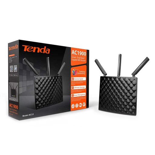 [TRI00196BD] Tenda AC15 AC1900 Smart Dual-Band Gigabit WiFi Router