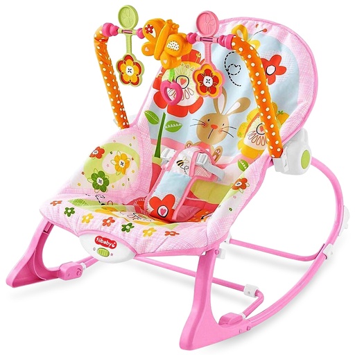[BT-2387] tiibaby Infant to Toddler Rocker with Music &amp; Vibration