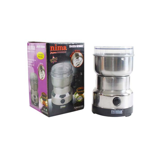 [TRI00473BD] Electric Spice Nima Blender Grinder and Blender - Silver