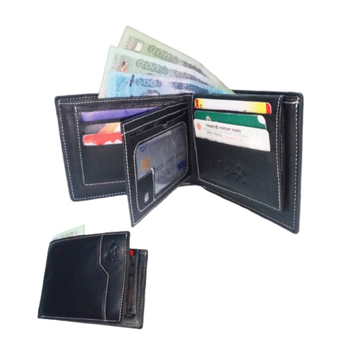 [A-910] Men's Leather Wallet  With Extra Capacity