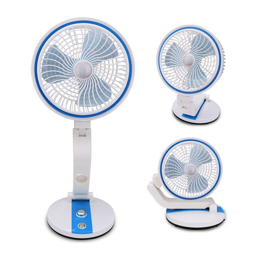 [A-955] Multifunctional Folding Electric Fan With Led Light